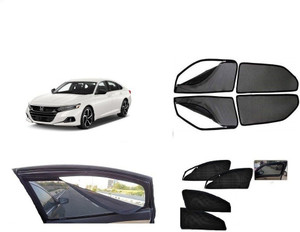 RAKRISH COLLECTION Rear Window Side Window Sun Shade For Honda
