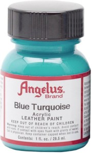 Angelus Acrylic Leather Paint 1oz Blue Turquoise