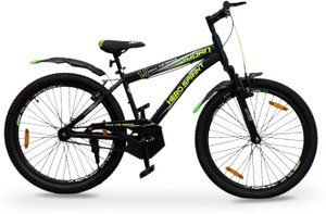 Hero sprint thorn 26 inches single speed clearance front suspension bike for adults green & black