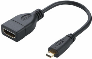 Adaptador de hdmi 2025 a mini hdmi