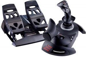 Thrustmaster T.Flight Full Kit X - Joystick, Throttle et pédales de  gouvernail pour Xbox Series X|S / Xbox One / PC