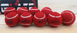 Buy GLAZE Booster Red Cricket Tennis Ball Online at Best Prices in