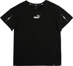 PUMA | - Girls Printed Shirt Round Blend Neck T Flipkart.com Cotton