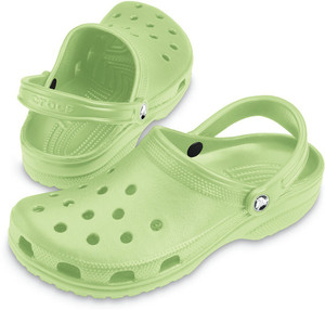 Seafoam green crocs on sale