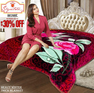 Signature heavy winter blanket store