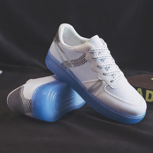 Blue shoes with white sole hot sale
