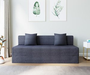 Torque Multipurpose 6 6 Feet 3 Seater Double Foam Fold Out Sofa