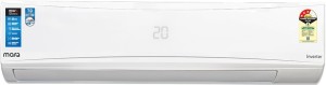 MarQ By Flipkart Convertible 4-in-1 Cooling 0.8 Ton 3 Star Split Inverter AC  - White(083SIAA22W, Copper Condenser)