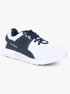 COLUMBUS FRANCE WHITE NAVY Running Shoes For Men Buy COLUMBUS