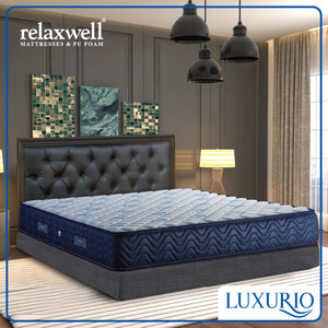 Relaxwell LUXURIO Mattress For Uninterrupted Sleep Back Pain cure 6 inch Single Pocket Spring Mattress Price in India Buy Relaxwell LUXURIO Mattress For Uninterrupted Sleep Back Pain cure 6 inch Singl...