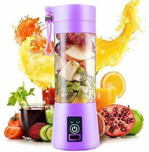 Bypass Plastic Steel Portable Electric Fruit Juicer Maker Blender
