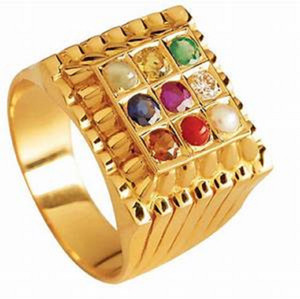 RATAN BAZAAR Navratna Ring With natural Navratna Stones Stone