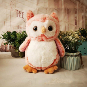 Plush owl cloud island pink 2025