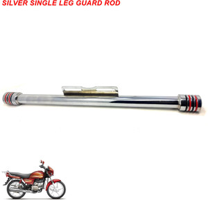 TRP Traders Single Leg Guard Rod for Splendor SILVER Bike Crash Guard Price in India Buy TRP Traders Single Leg Guard Rod for Splendor SILVER Bike Crash Guard online