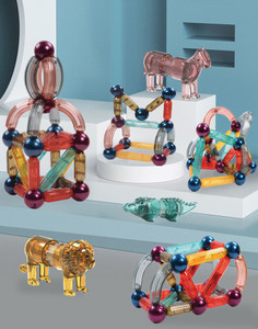 Magnetic ball toy animals sales