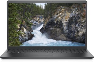 DELL Vostro Core i3 10th Gen - (8 GB/1 TB HDD/256 GB SSD/Windows 11 Home) X9K0T Thin and Light Laptop(15.6 inch, Black, 1.8 kg, With MS Office)
