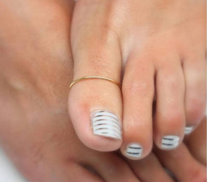 Copper toe rings online shop