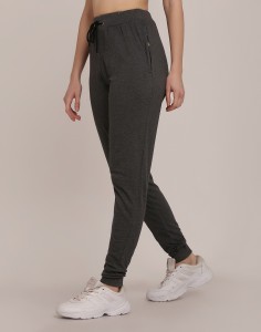 Kushi flyer Solid Women Black Track Pants - Buy Kushi flyer Solid Women  Black Track Pants Online at Best Prices in India