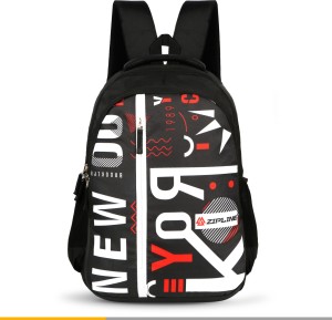 ZIPLINE Bags men Big Storage casual college bags for boys girls 36 L Backpack Black Price in India Flipkart