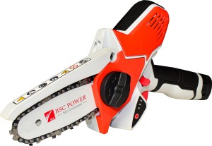 Small battery online chainsaw