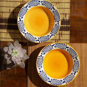 Pasta shop serving plates