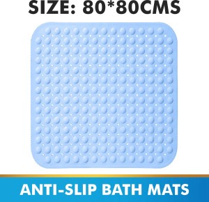 Experia Shower Bath Blue Mats With Soft Bubbles