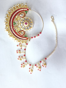 JAIPURI Beads Alloy Nose Ring Price in India Buy JAIPURI Beads