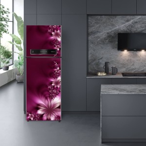 Creative Refrigerator Wrap Waterproof Freezer Sticker Art Modern Fridge  Door Cover Door Skin Wallpaper Renew Kitchen Accessories Gift  Wish