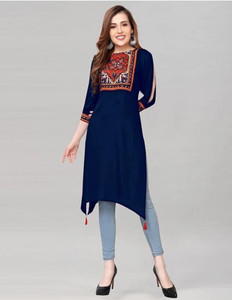 JETHAVA FASHION Women Self Design High Low Kurta Buy JETHAVA