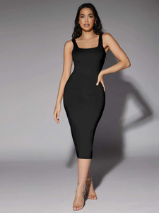 Babisa Women Bodycon Black Dress Buy Babisa Women Bodycon Black