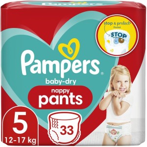 Soldes Pampers Baby Dry Pants Gr. 5 (12-17 kg) 2024 au meilleur