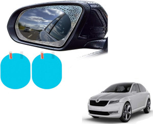 ABS AUTO TREND Car Mirror Anti Fog Rainproof Film For Skoda Laura