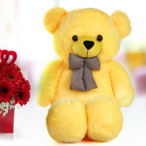 Teddy bear store yellow colour