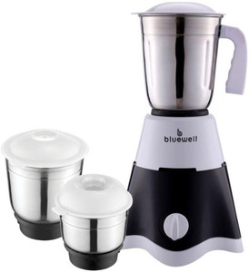 BLUEWELL Black star J 3 750 750 Mixer Grinder 3 Jars Black