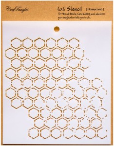 Craft Stencil 6x6 Honeycomb