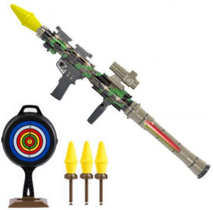 HALO NATION RPG Rocket Launcher Gun With Foam Rocket Bomb Shoots