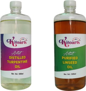 Kitoarts Turpentine Oil (Total 200 ml) Specially