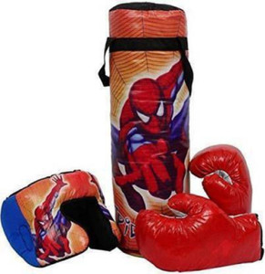 Boxing gloves clearance and headgear set