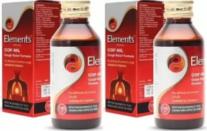 ELEMENTS WELLNESS Cof Nil Cough Relief (Pack of 2)