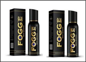 FOGG FRESH AROMATIC FRAGRANCE BODY SPRAY EACH 120 ML SET 2