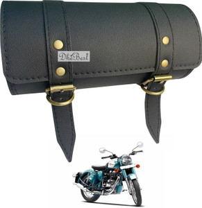 Dhe Best Back Seat Round Saddle Bag for Royal Enfield Black Saddle Bag Black Leatherette Motorbike Saddlebag Price in India Buy Dhe Best Back Seat Round Saddle Bag for Royal Enfield
