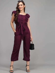 Govind Fashion Solid Women Jumpsuit Flipkart