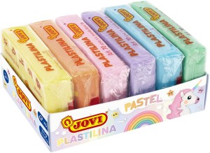 JOVI Plastilina Reusable and Non-drying Modeling Clay Set of 30 Multicolor  for sale online