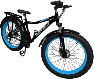 Dexter 26x4 Mountain Bike for Men and Women Carbon Steel Frame