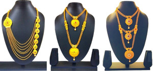 BLISSIBLE 1 Gm Gold Aqua Polish With Layered Golden Maharani