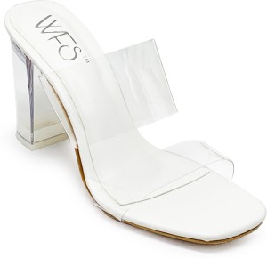 White Transparent Heels, Women's Fashion, Footwear, Heels on Carousell-hdcinema.vn