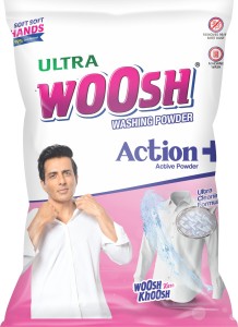 Woosh Action+ Washing Powder 4kg*2 Detergent Powder 8 kg
