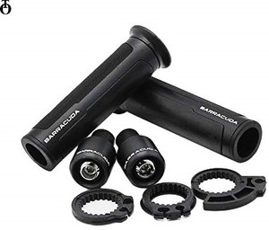 OBEROI S TRADERS Barracuda Handle Grip with Metal Handlebar Ends