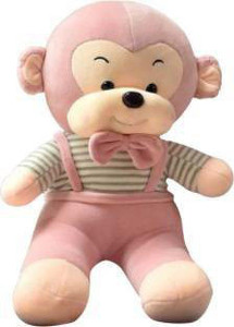 Teddy Daddy Monkey Teddy Soft Toy 1 Single Piece Pink Flipkart