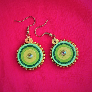 Quilling discount craft earrings